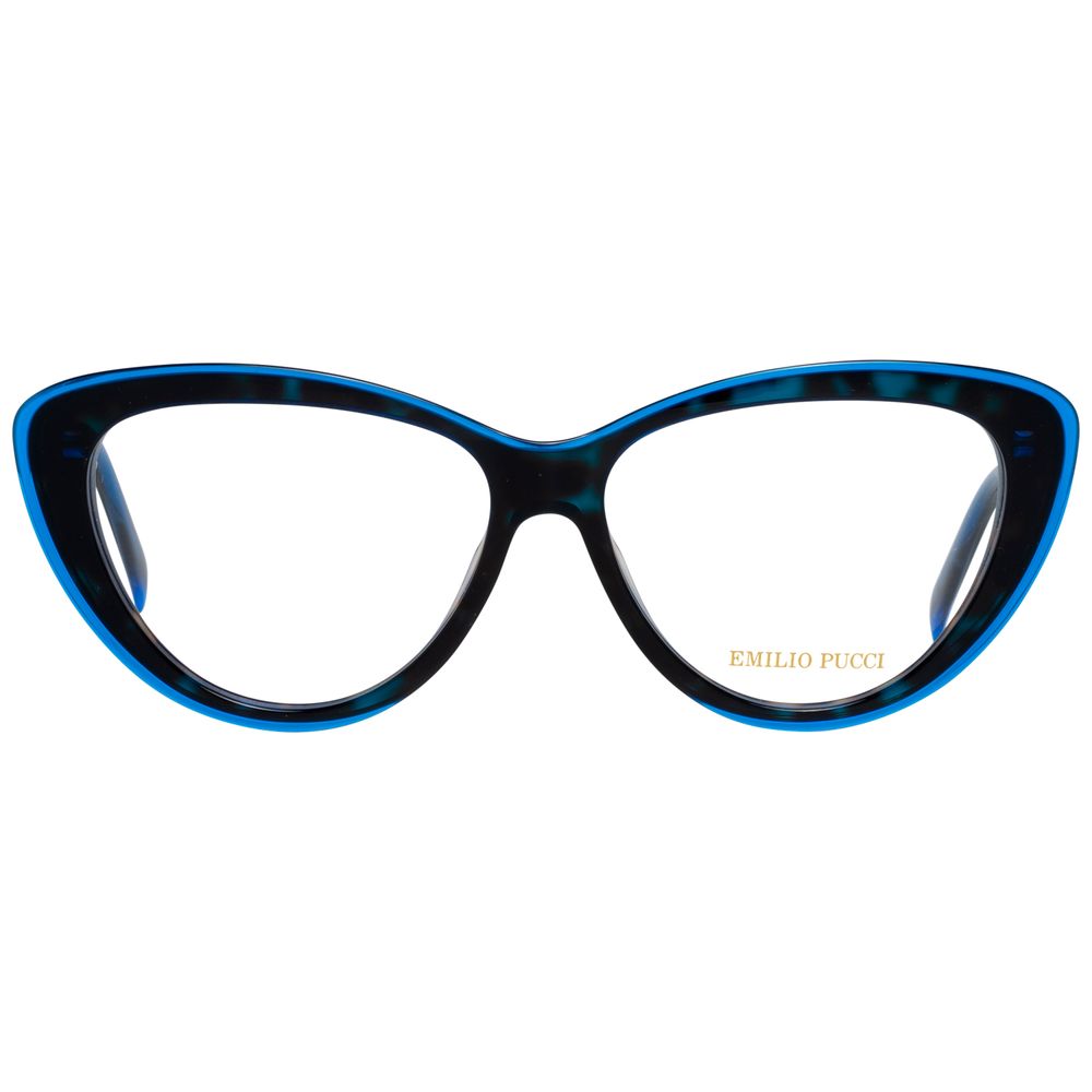 Emilio Pucci Blue Plastic Glasses Frames Emilio Pucci