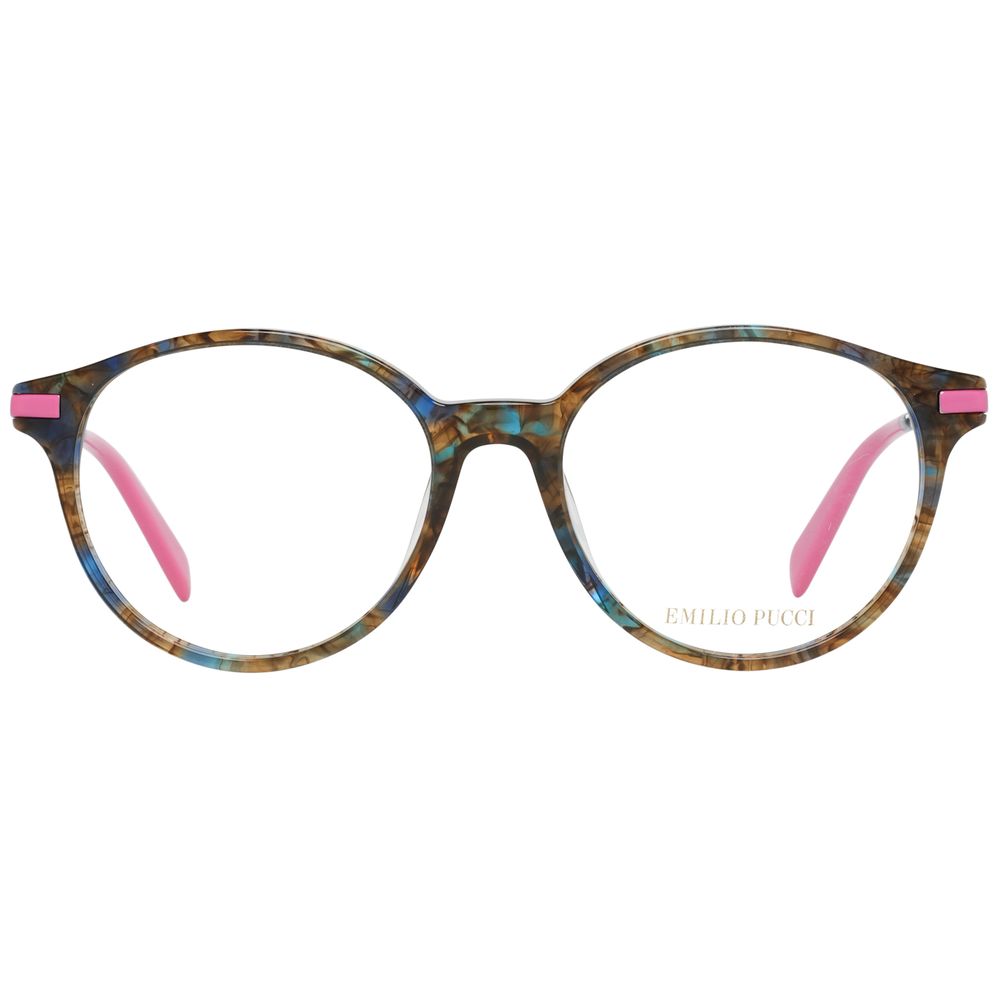 Emilio Pucci Multicolor Metal Glasses Frames Emilio Pucci