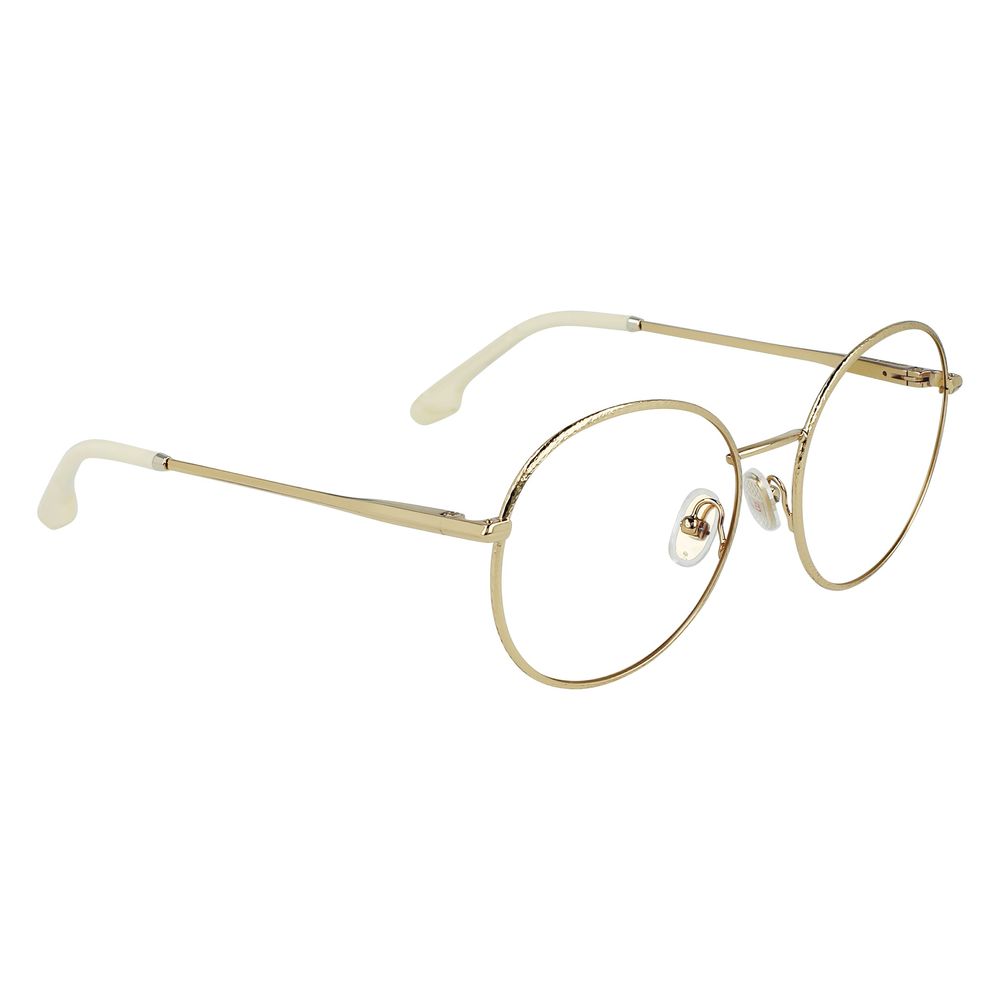 Victoria Beckham Gold Metal Glasses Frames Victoria Beckham