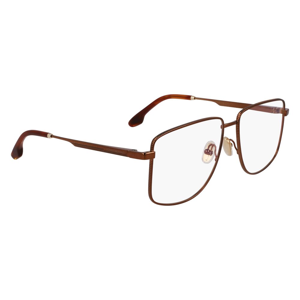 Victoria Beckham Gold Metal Glasses Frames Victoria Beckham