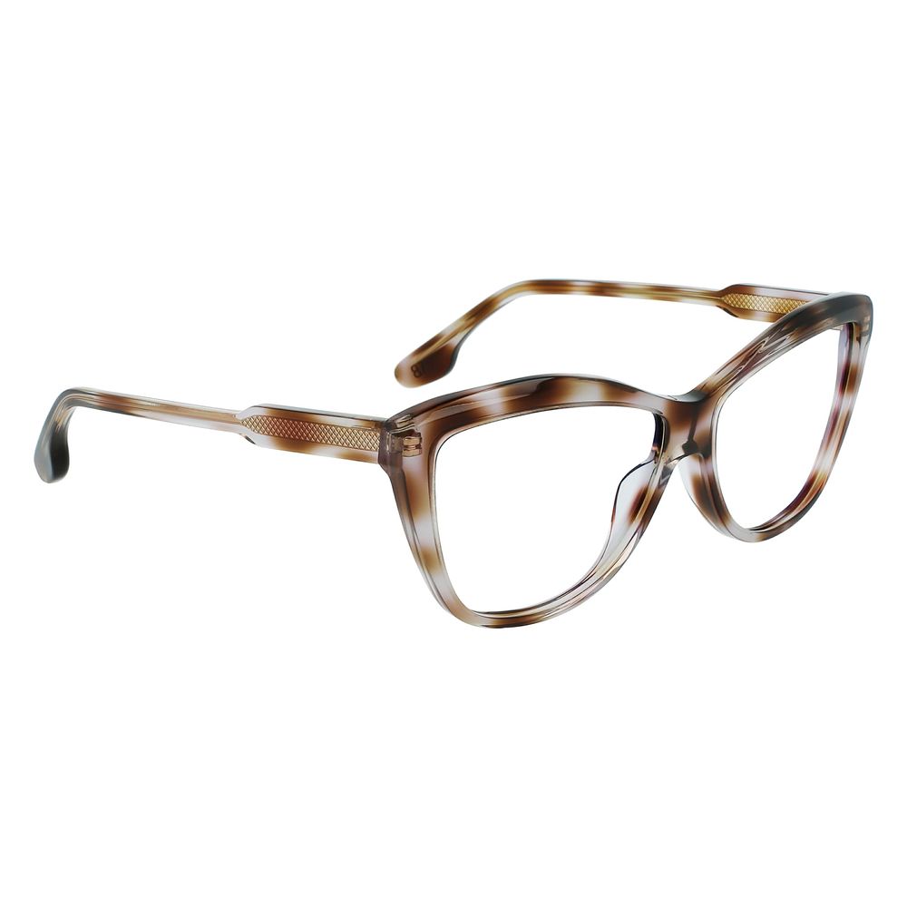 Victoria Beckham Gray Acetate Glasses Frames Victoria Beckham