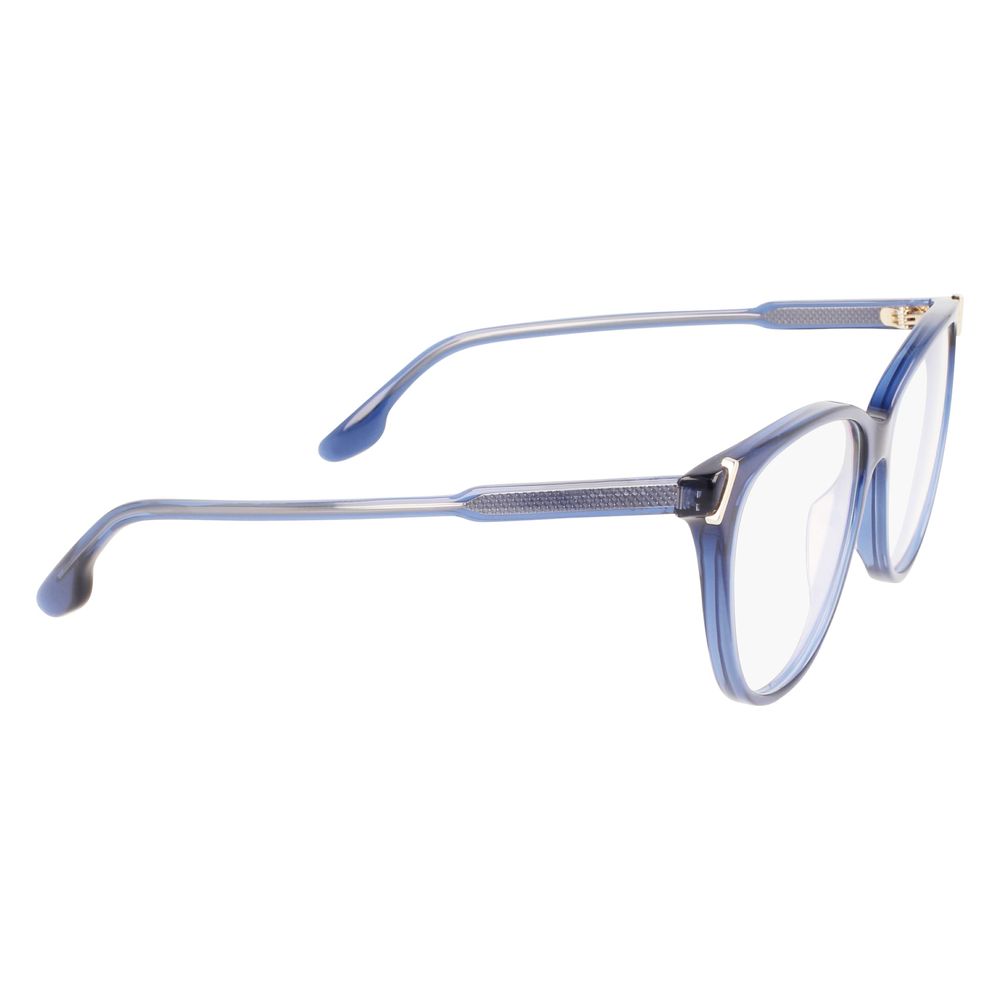 Victoria Beckham Blue Acetate Glasses Frames Victoria Beckham