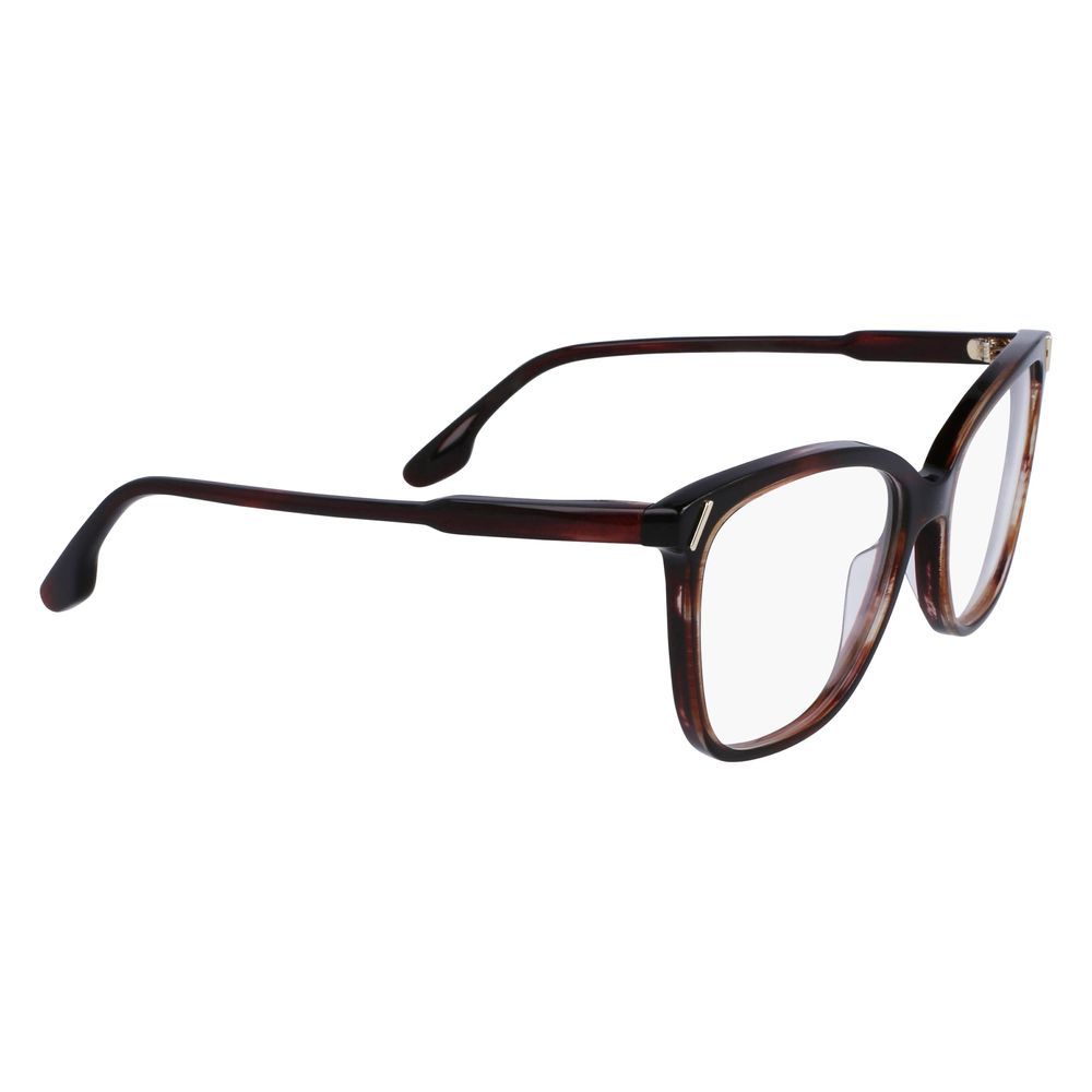 Victoria Beckham Brown Acetate Glasses Frames Victoria Beckham