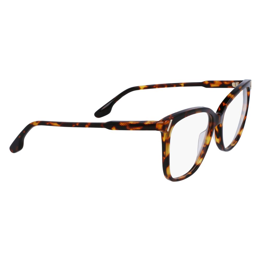 Victoria Beckham Brown Acetate Glasses Frames Victoria Beckham