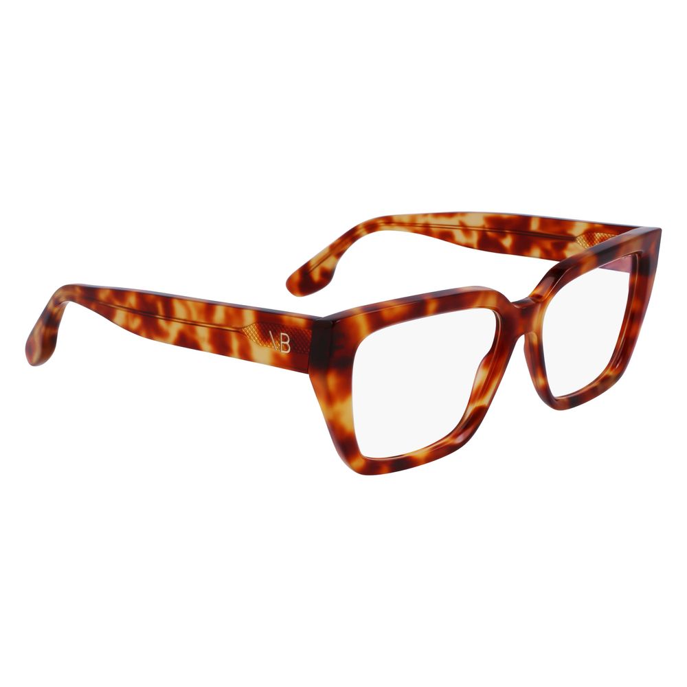 Victoria Beckham Brown Acetate Glasses Frames Victoria Beckham
