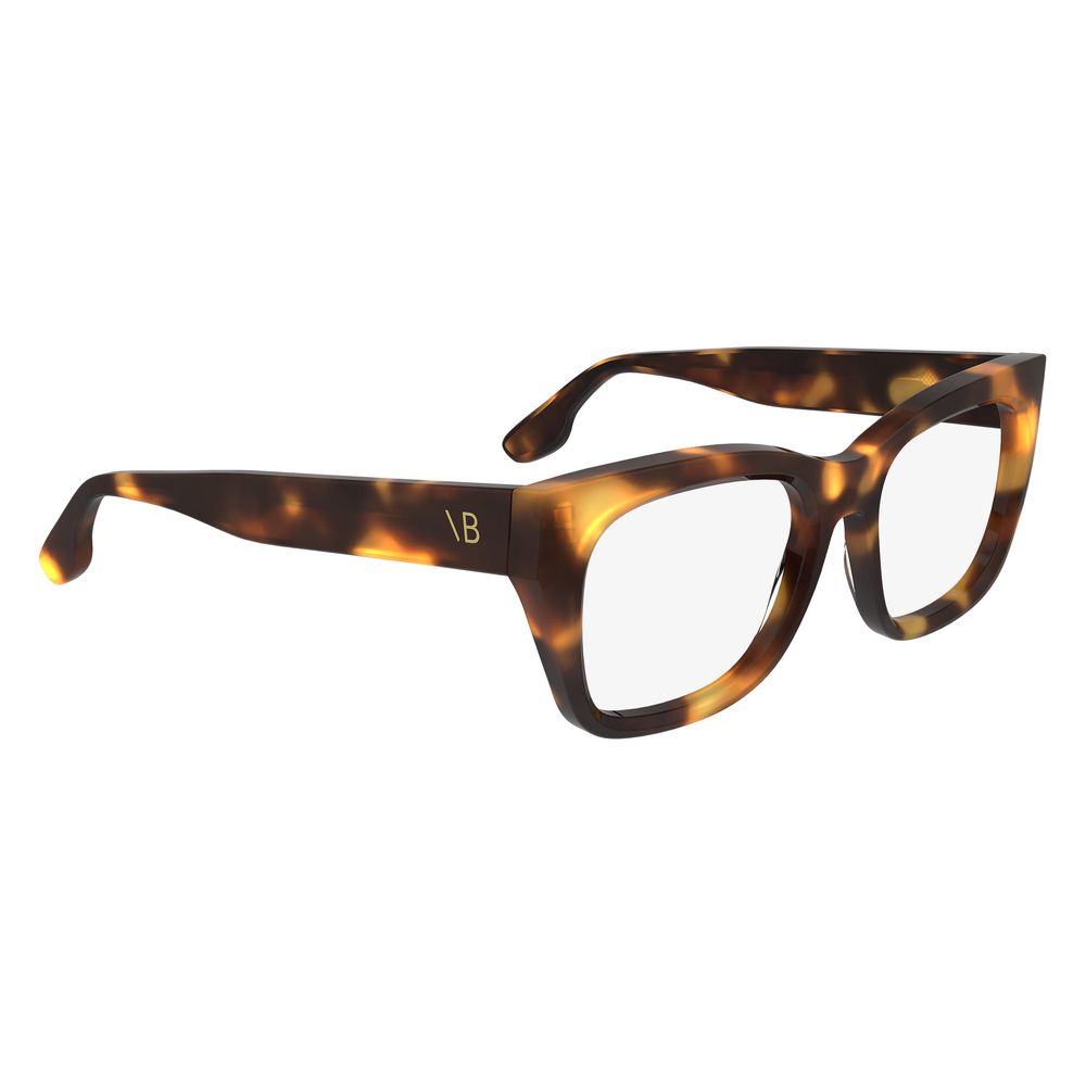 Victoria Beckham Brown Acetate Glasses Frames Victoria Beckham