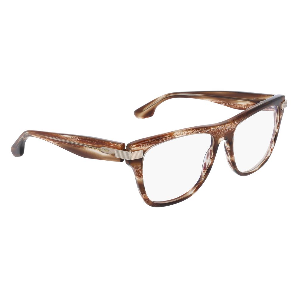 Victoria Beckham Brown Acetate Glasses Frames Victoria Beckham
