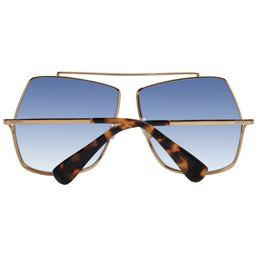 Max Mara Gold Metal Sunglasses Max Mara