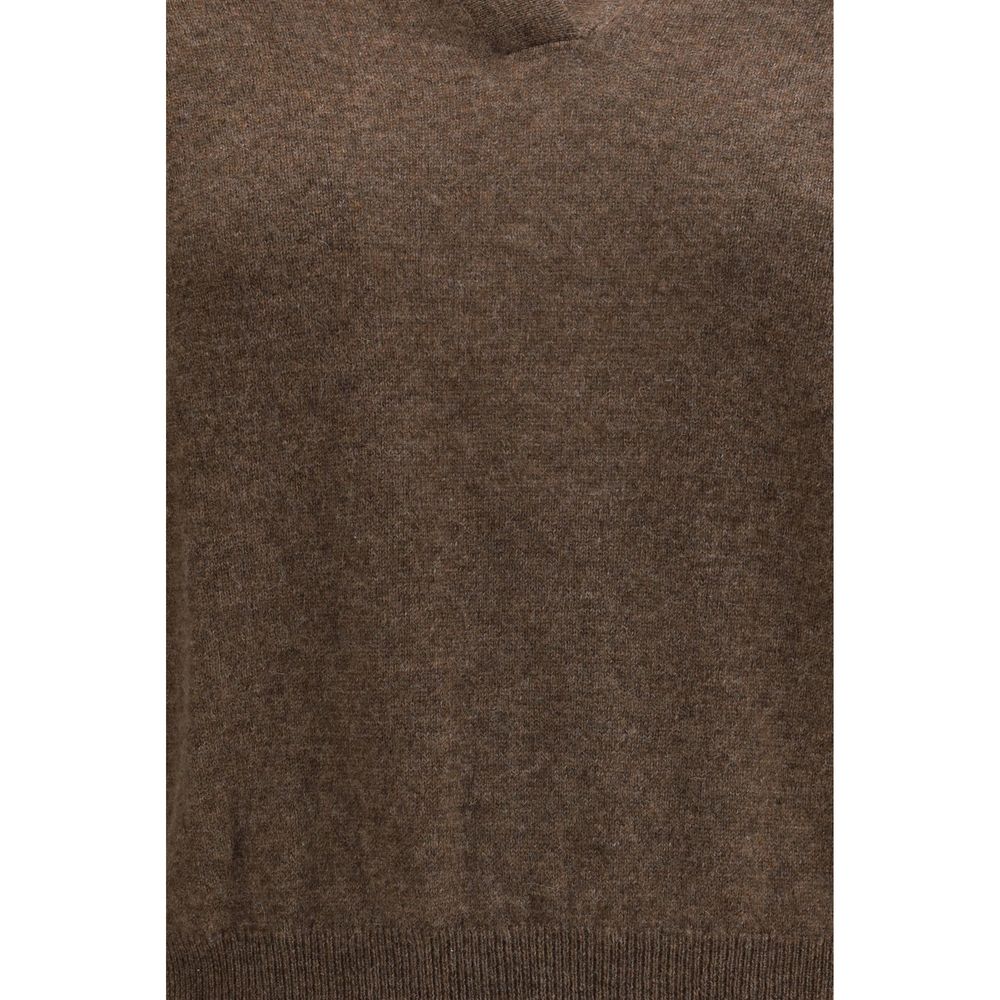 Lisa Yang Brown Cashmere Sweatshirt Lisa Yang