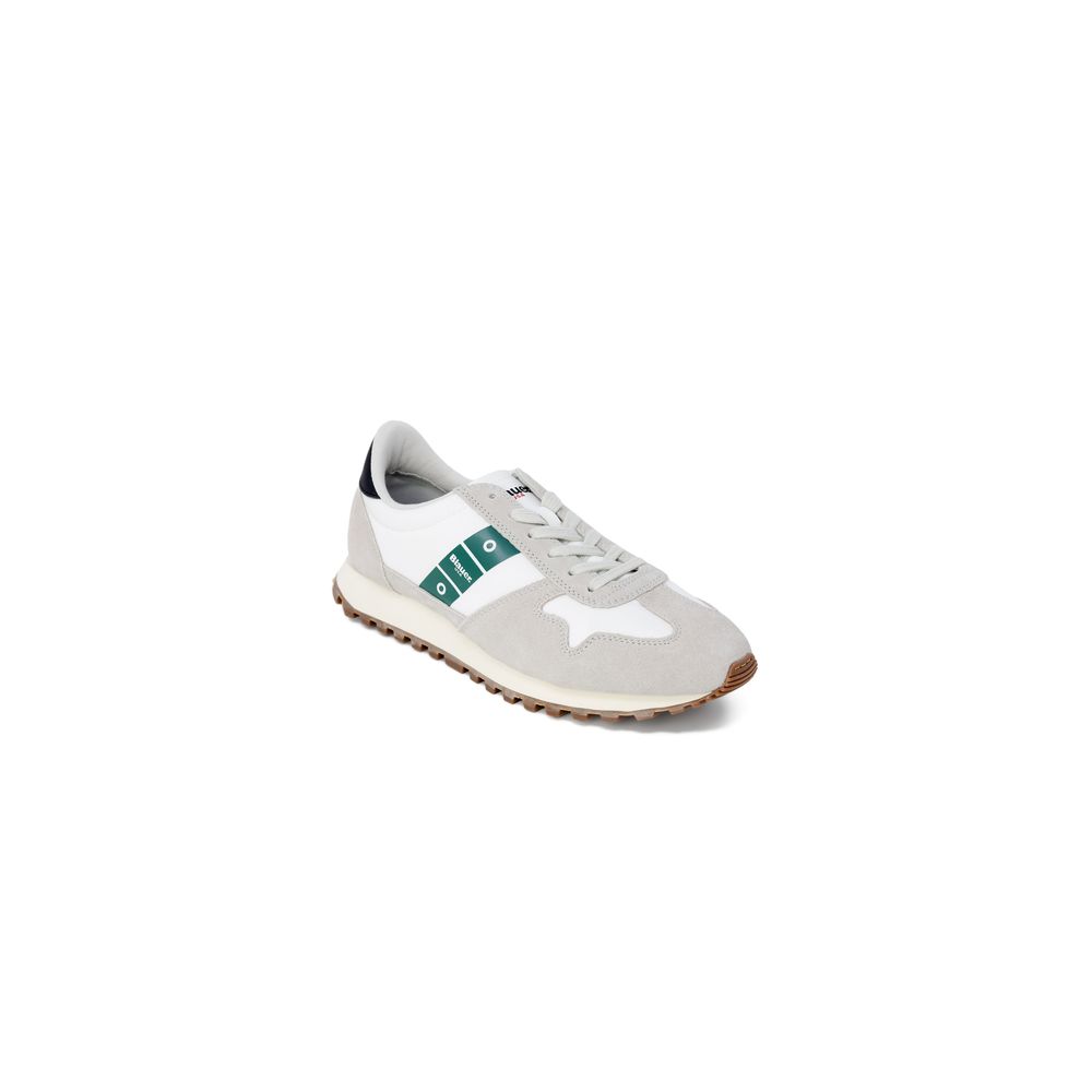 Blauer Gray Leather Athletic Sneakers Blauer