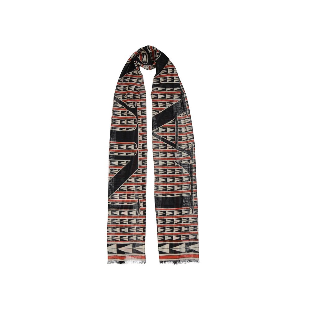 Lanvin Black Wool Scarf Lanvin