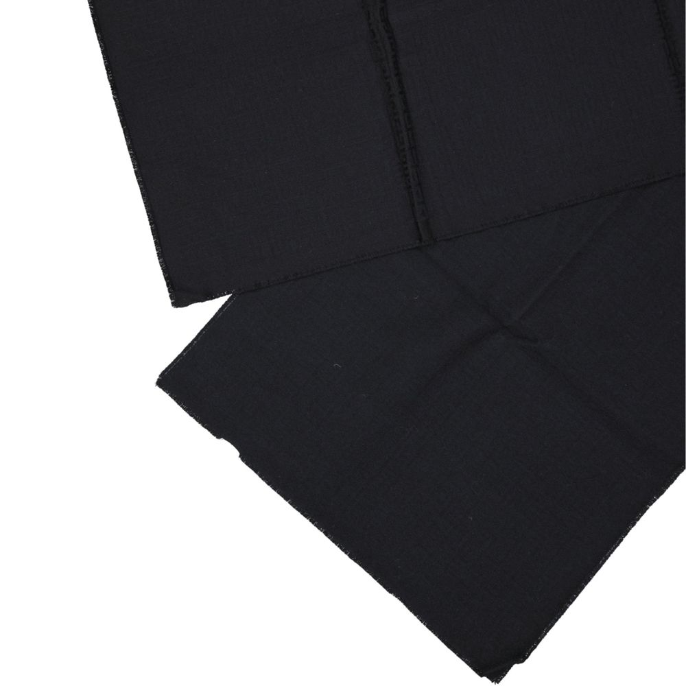 Givenchy Black Virgin Wool Scarf Givenchy