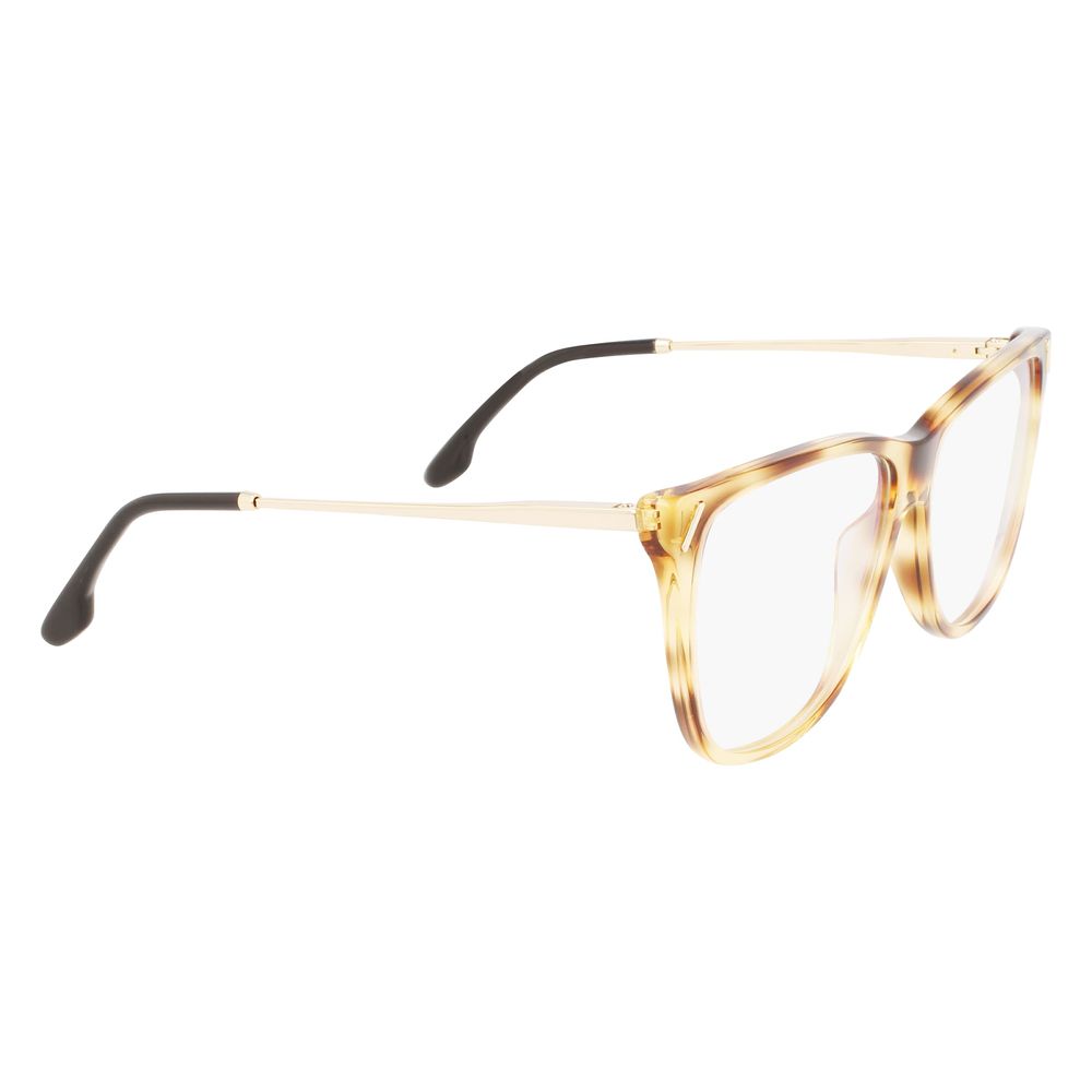Victoria Beckham Brown Acetate Glasses Frames