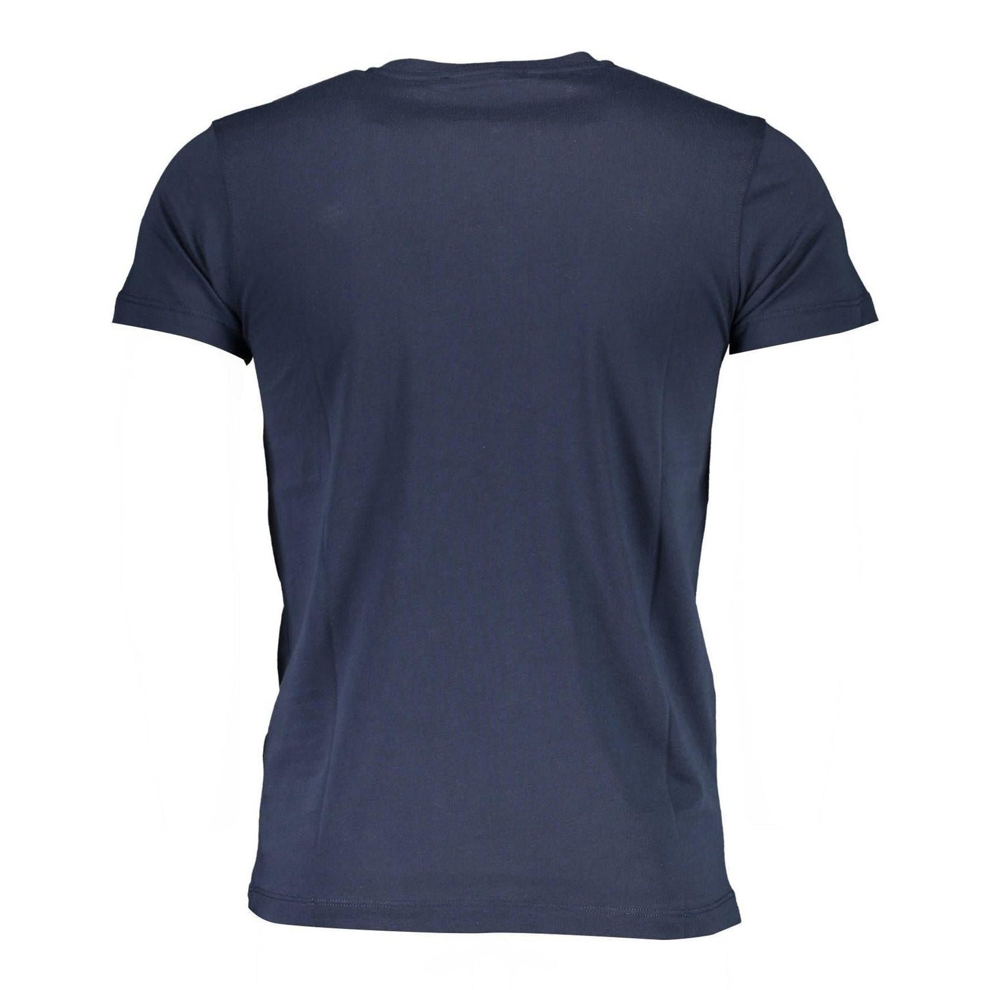 Roberto Cavalli Blue Cotton T-Shirt Roberto Cavalli