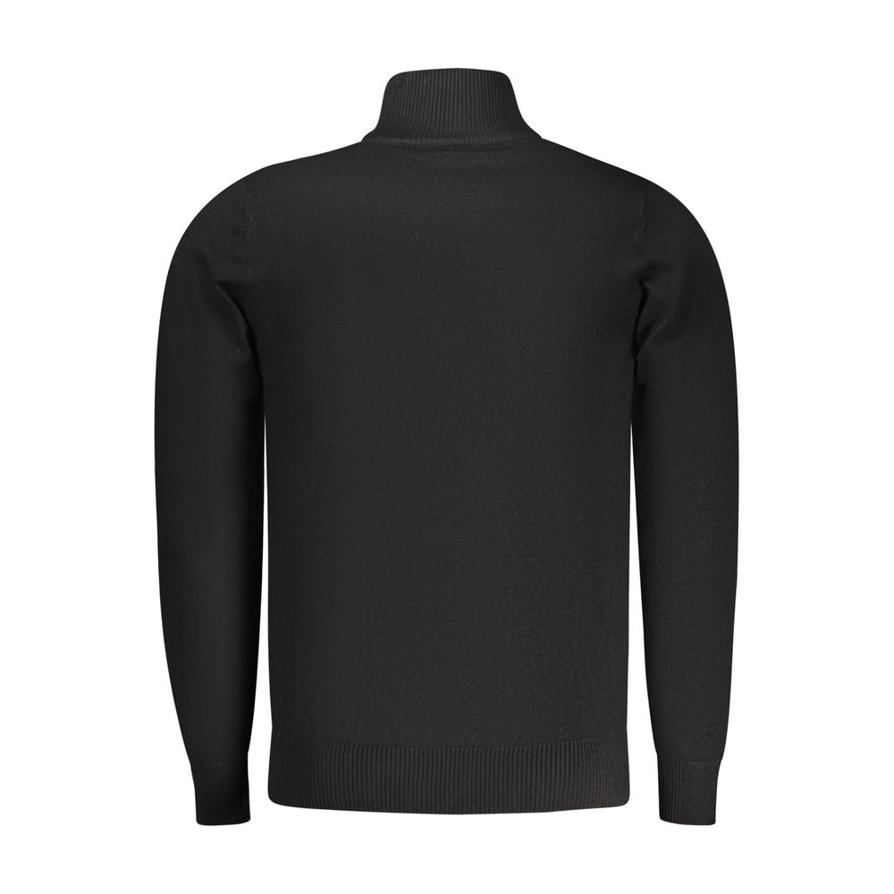 Coveri Moving Nero Viscosa Men Sweater Coveri Moving
