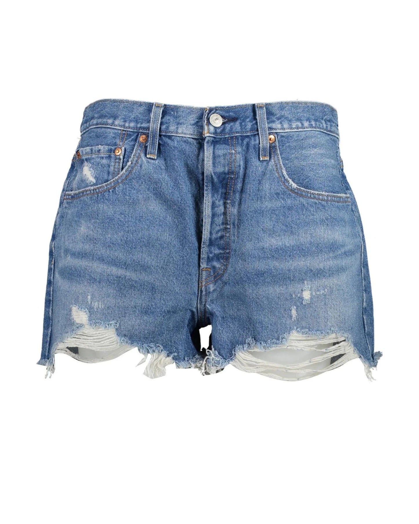 Levi's Blue Denim Shorts Levi's