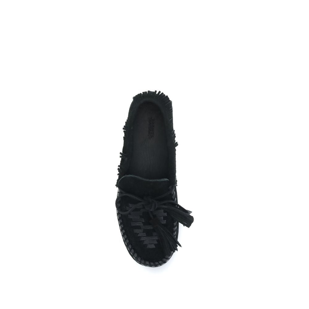 Isabel Marant Black Calf Leather Bos Taurus Slip-On Loafers Isabel Marant