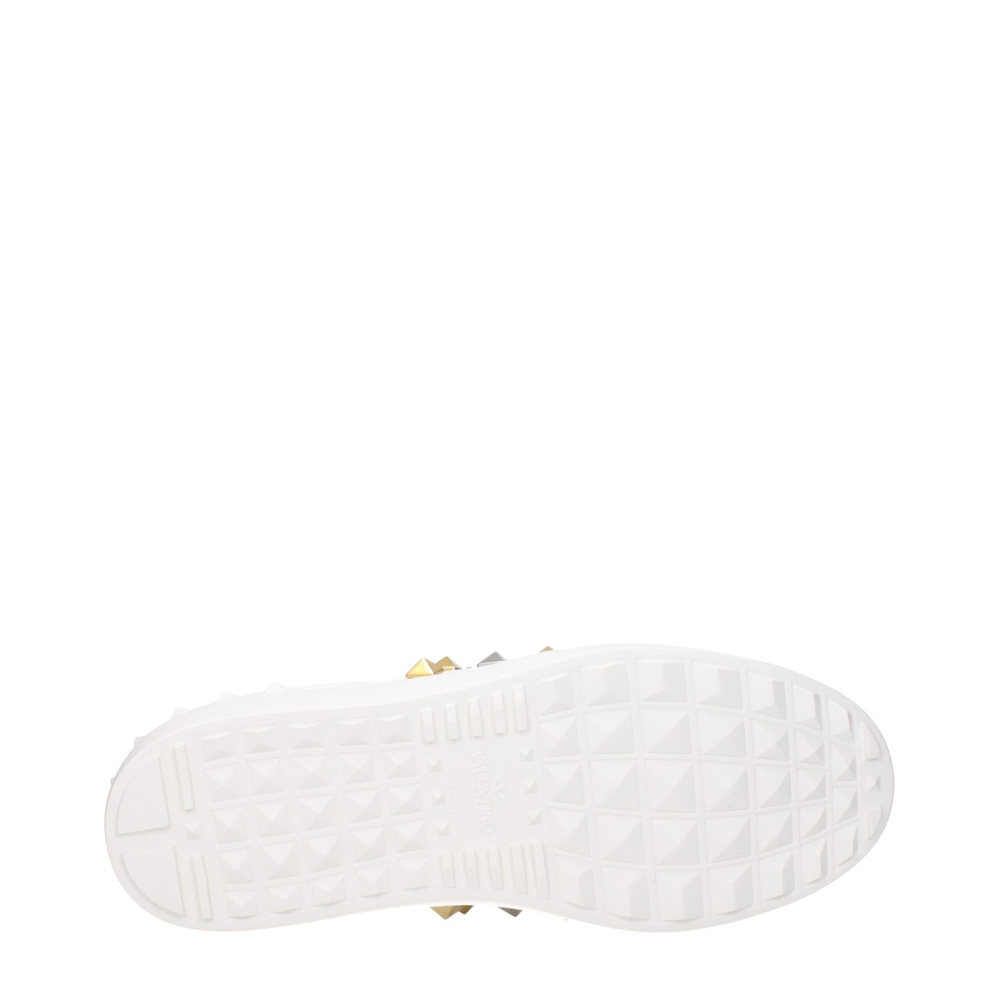 Valentino Garavani White Leather Low Top Sneakers Valentino Garavani