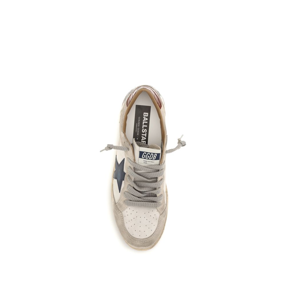 Golden Goose White Calf Leather Bos Taurus Low Top Sneakers Golden Goose