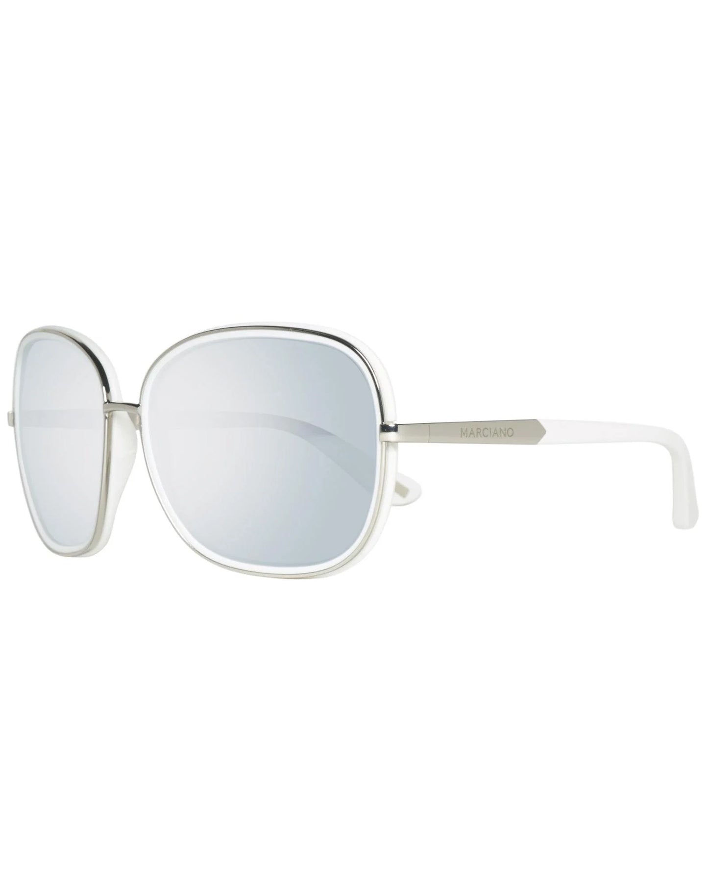 Guess By Marciano Silver Plastic Sunglasses Guess By Marciano