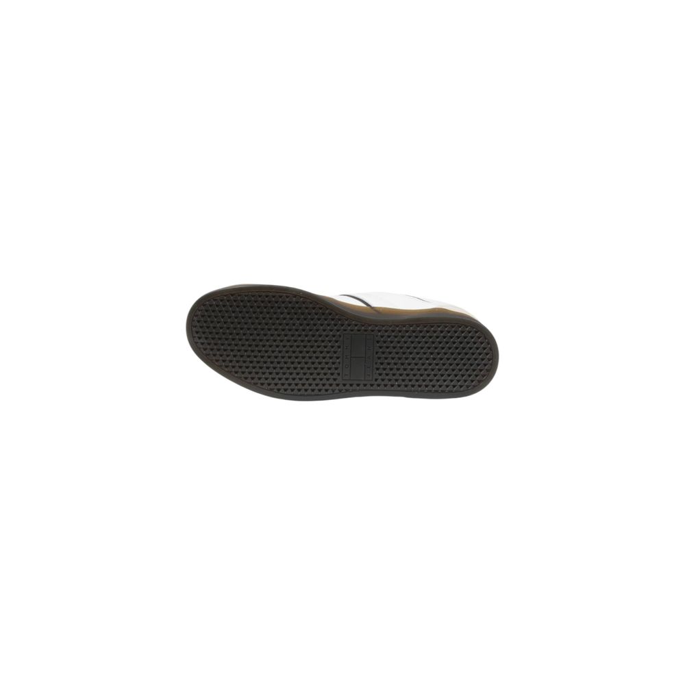 Tommy Hilfiger Jeans Black Leather Low Top Sneakers Tommy Hilfiger Jeans