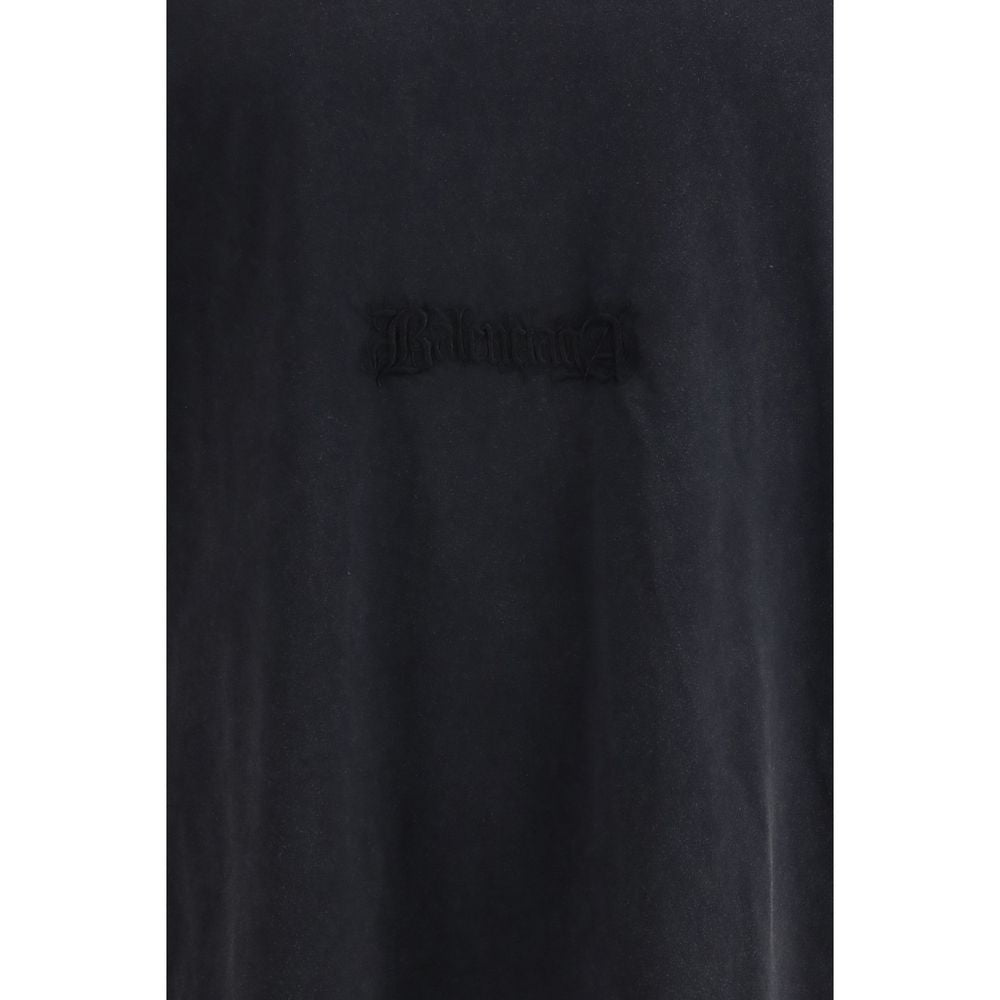 Balenciaga Black Cotton T-Shirt Balenciaga