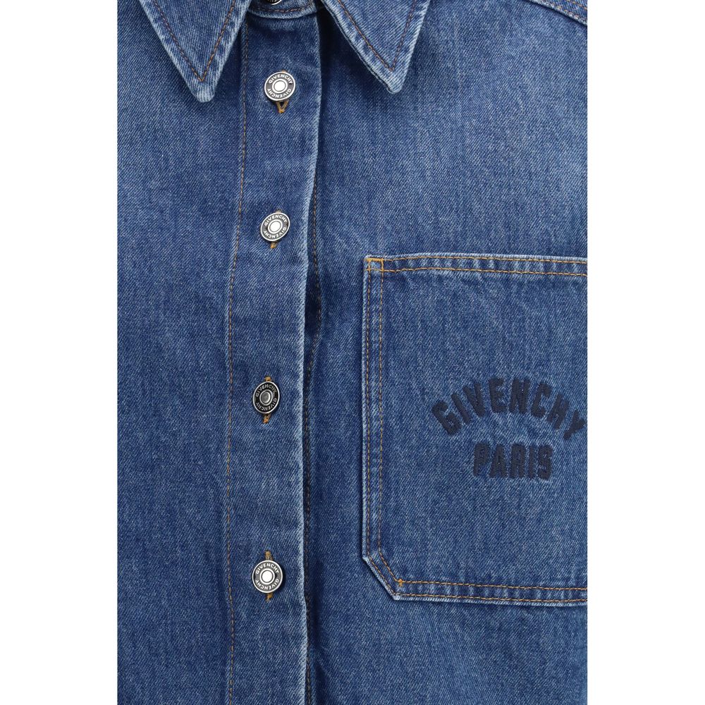 Givenchy Blue Denim Shirt Givenchy