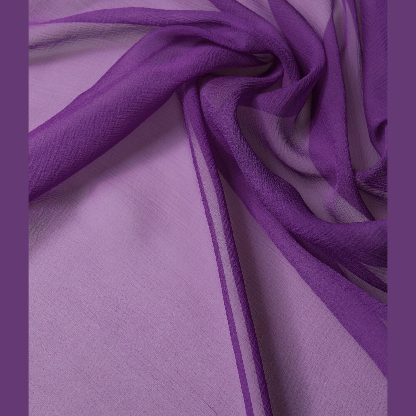 Dolce & Gabbana Purple Silk Neck Wrap Shawl Foulard 134cm x 131cm Scarf