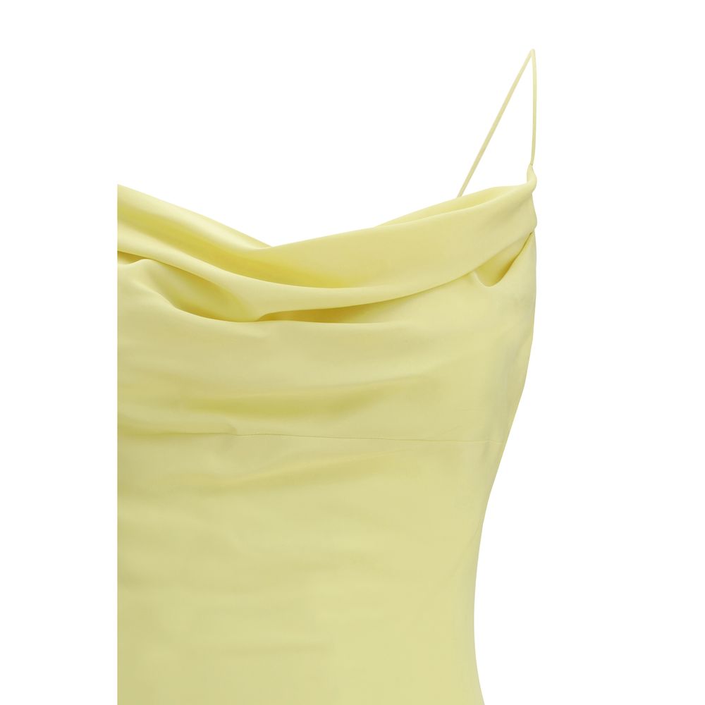 Balmain Bicolor Silk Casual Dress Balmain