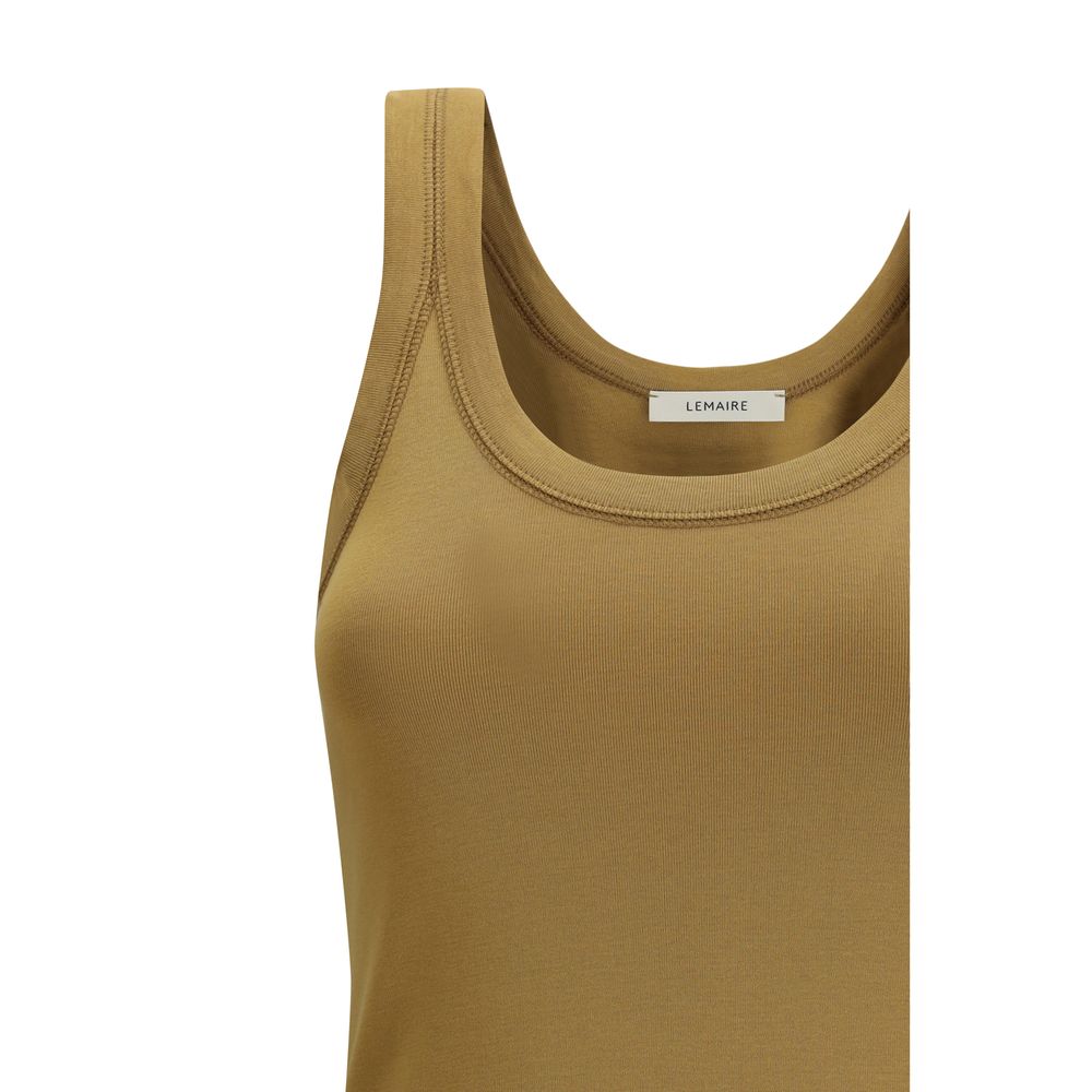 Lemaire Brown Cotton Tank Tops Lemaire