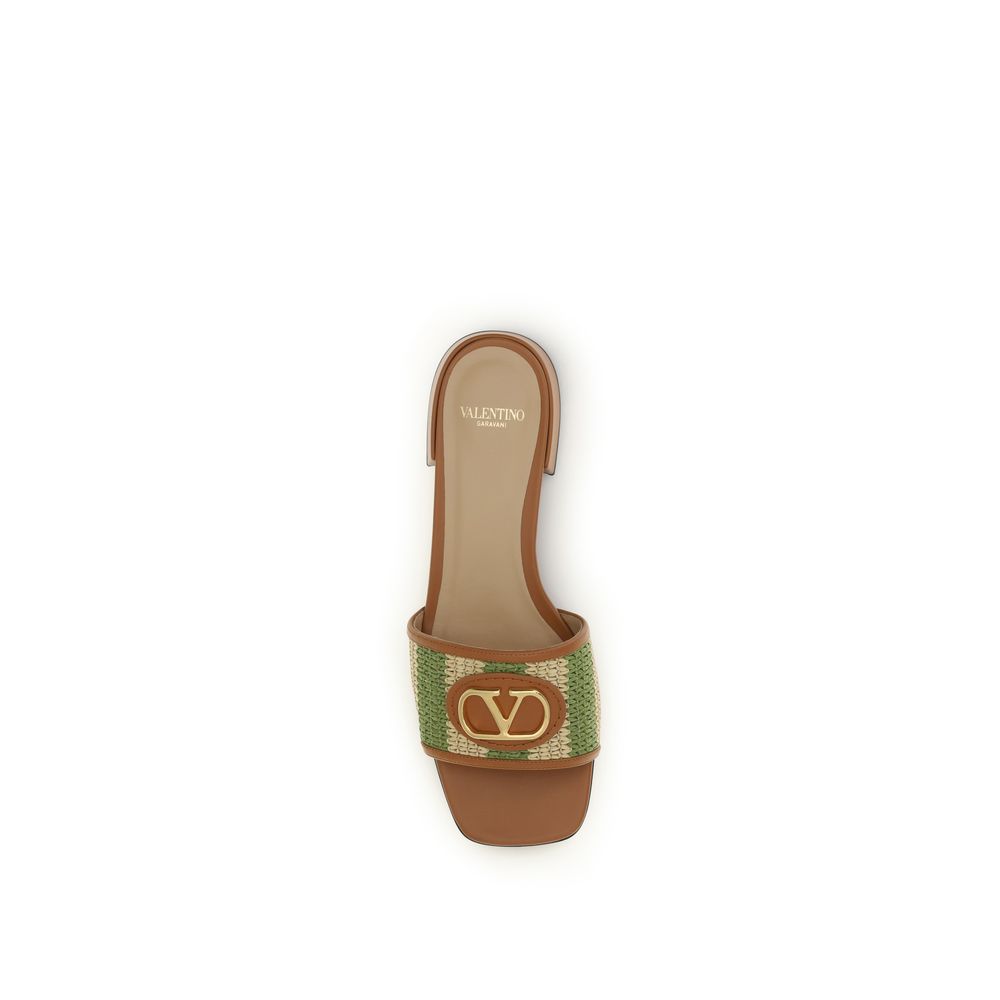 Valentino Garavani Multicolor Viscose Sandals