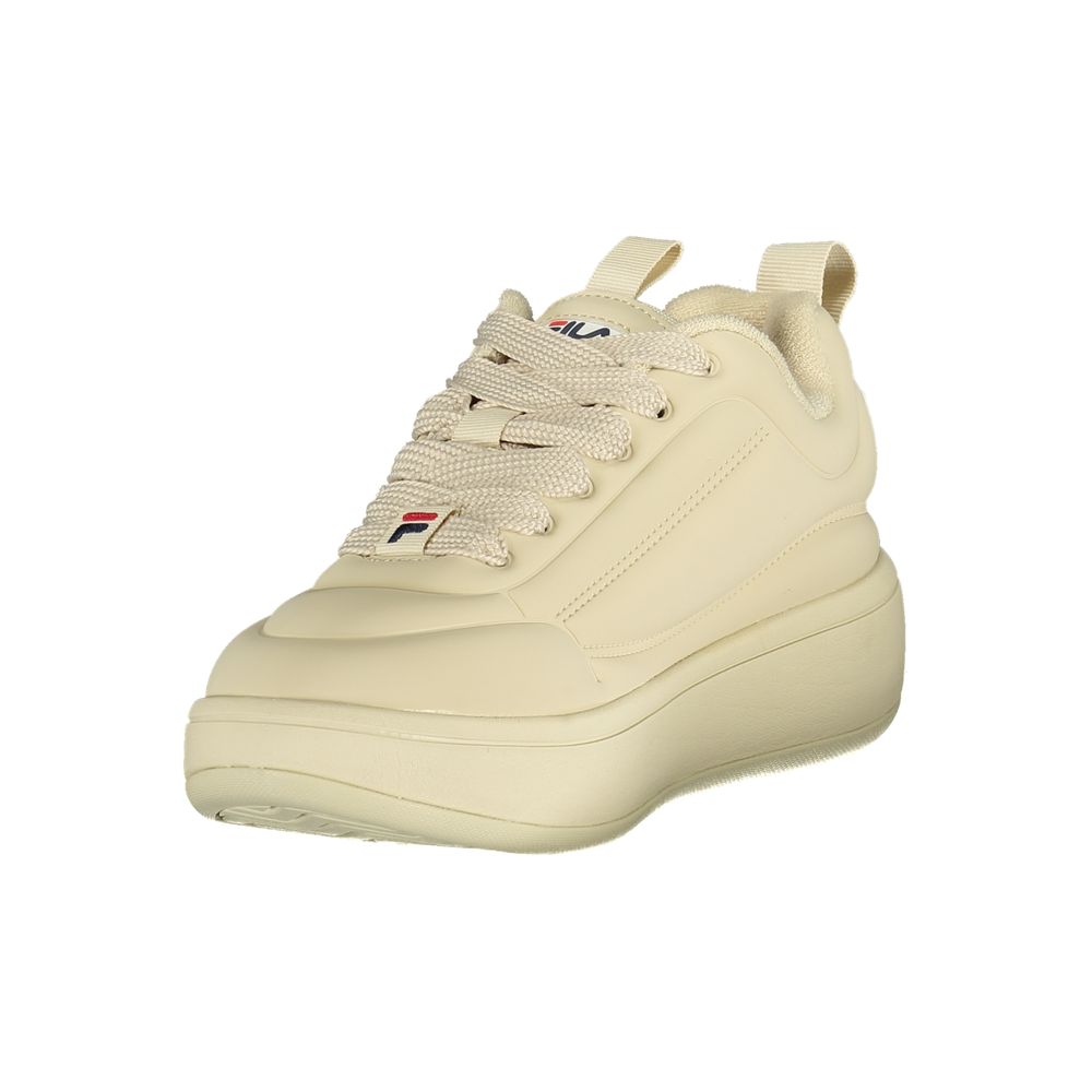 Fila Beige Polyester Women Sneaker Fila