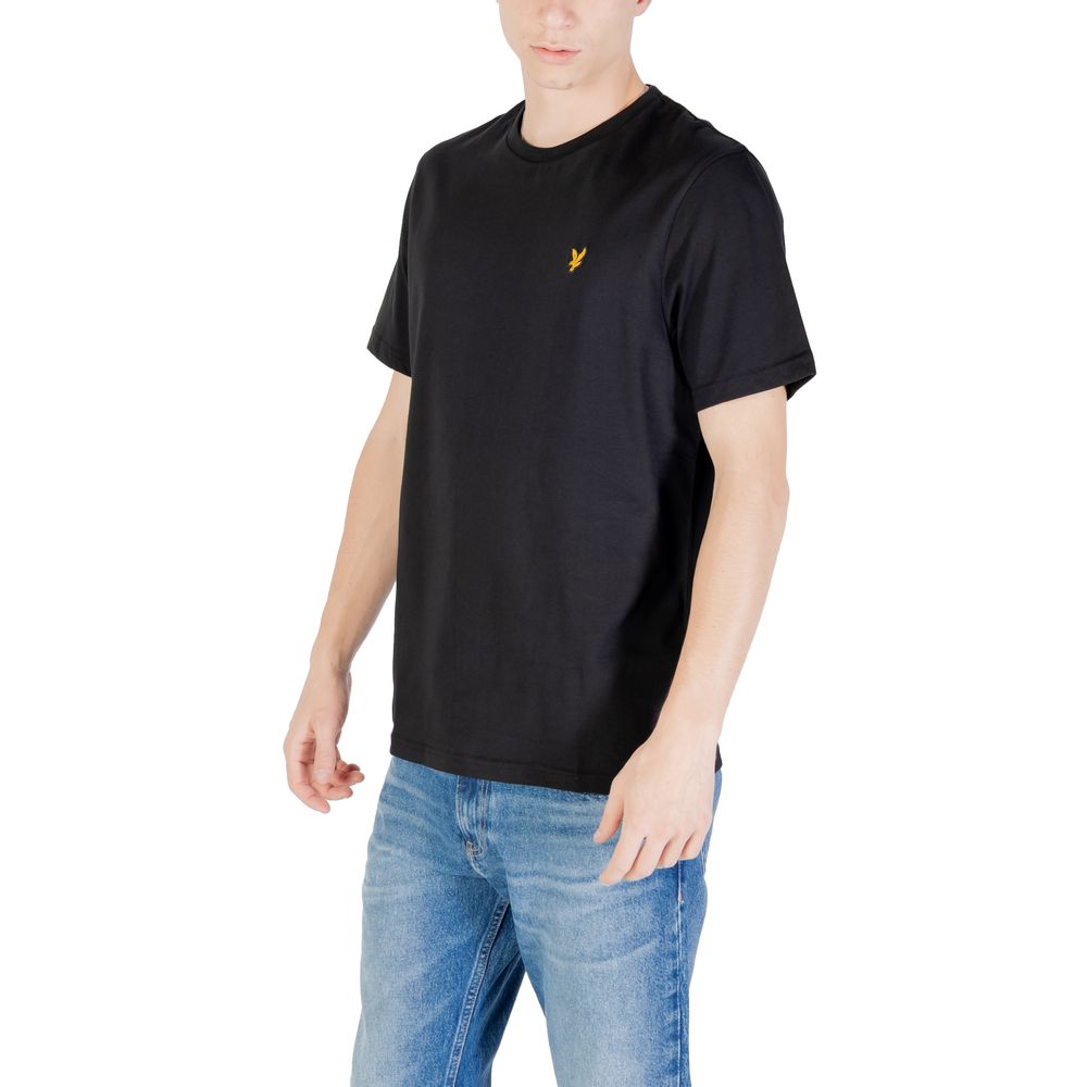 Lyle & Scott Black Cotton T-Shirt Lyle & Scott