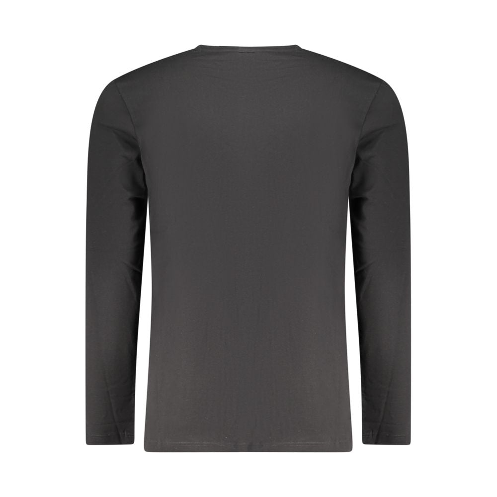 Hugo Boss Black Cotton Men T-Shirt Hugo Boss
