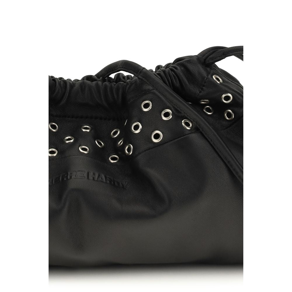 Pierre Hardy Black Calf Leather Bos Taurus Clutch Bag Pierre Hardy