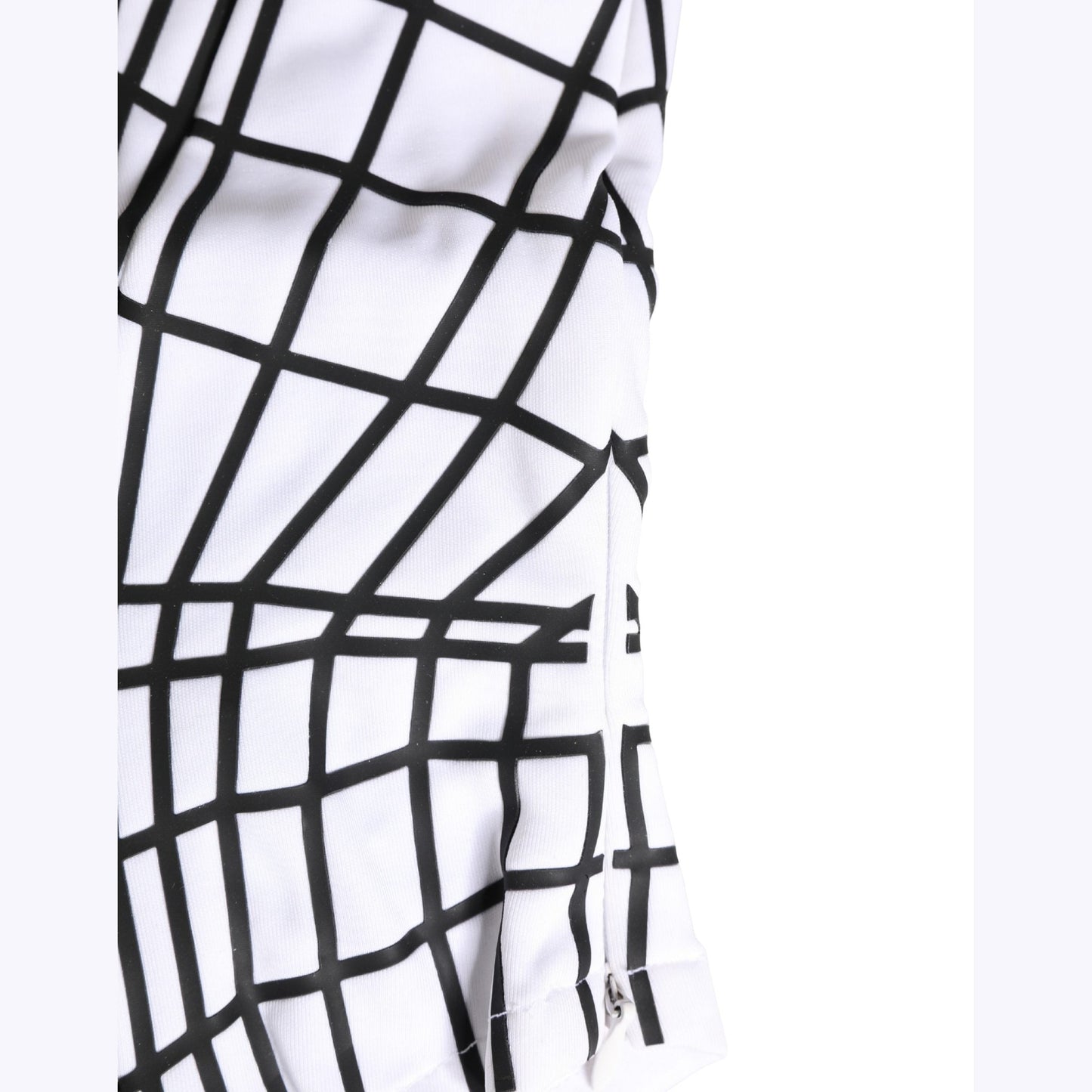 Dolce & Gabbana Men White Stripes Nylon Ski Mask Balaclava Hat
