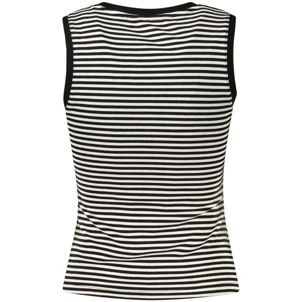 Tommy Hilfiger Black Cotton Women's Tank Top Tommy Hilfiger
