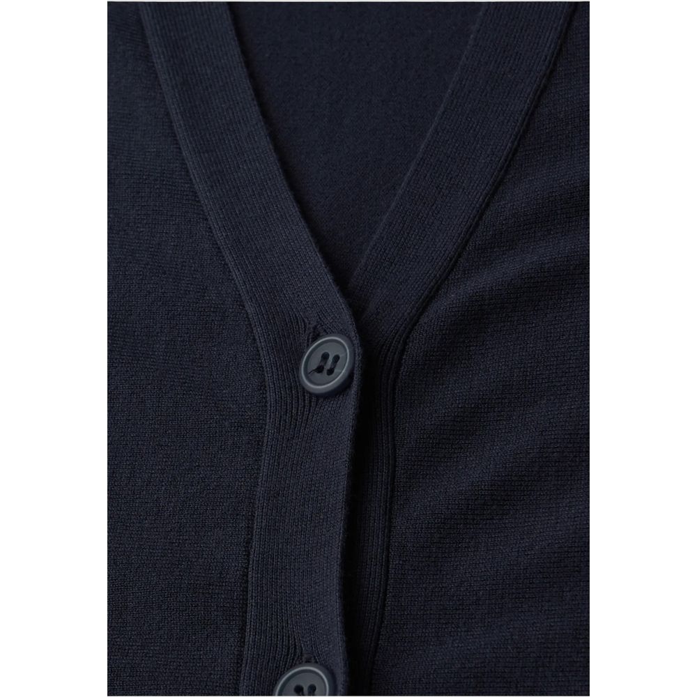 Street One Blue Viscose Cardigan Street One