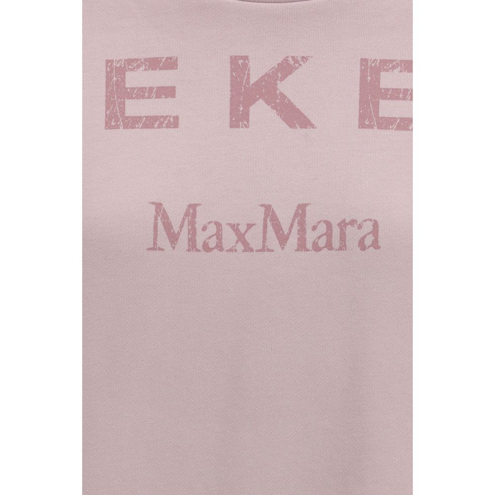 Max Mara Purple Cotton Sweatshirt Max Mara