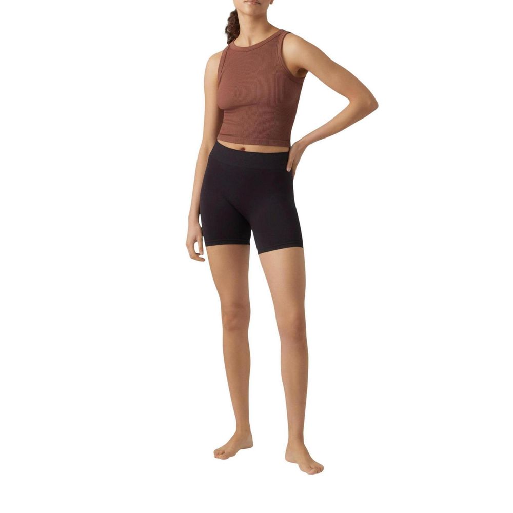 Vero Moda Black Polyamide Shorts Vero Moda