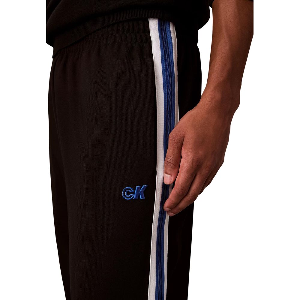 Calvin Klein Jeans Black Polyester Joggers Workout Pants