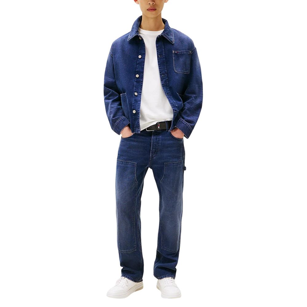 Tommy Hilfiger Jeans Blue Recycled Cotton Relaxed Fit Jeans Tommy Hilfiger Jeans