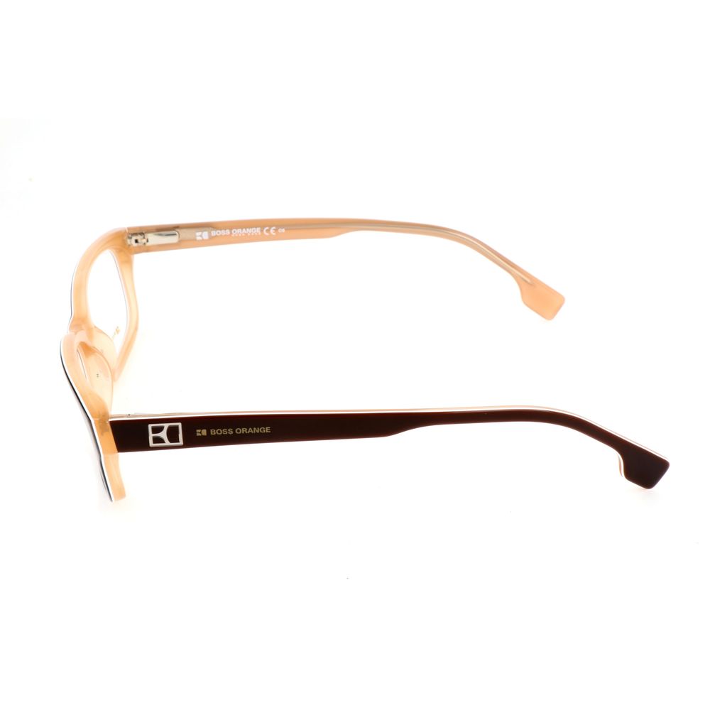 Hugo Boss Brown Acetate Glasses Frames