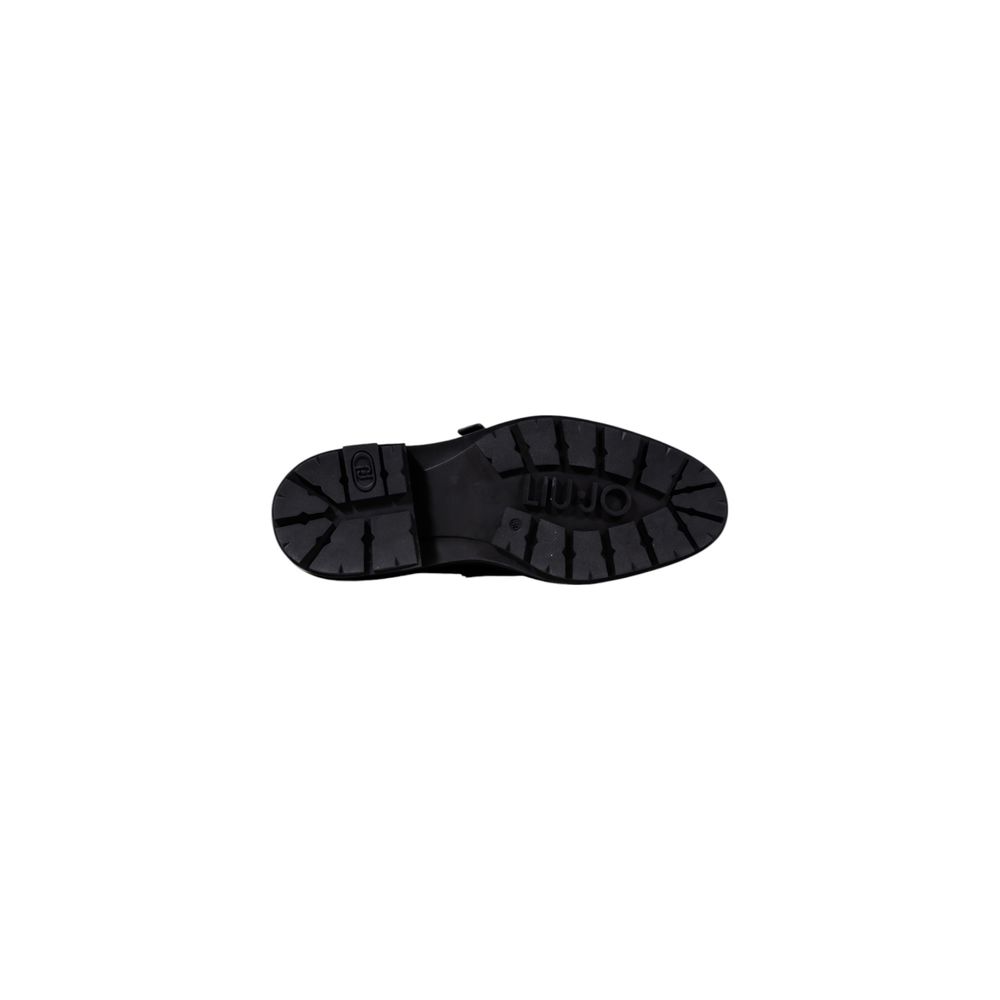 Liu Jo Black Artificial Leather Platform Pumps Liu Jo