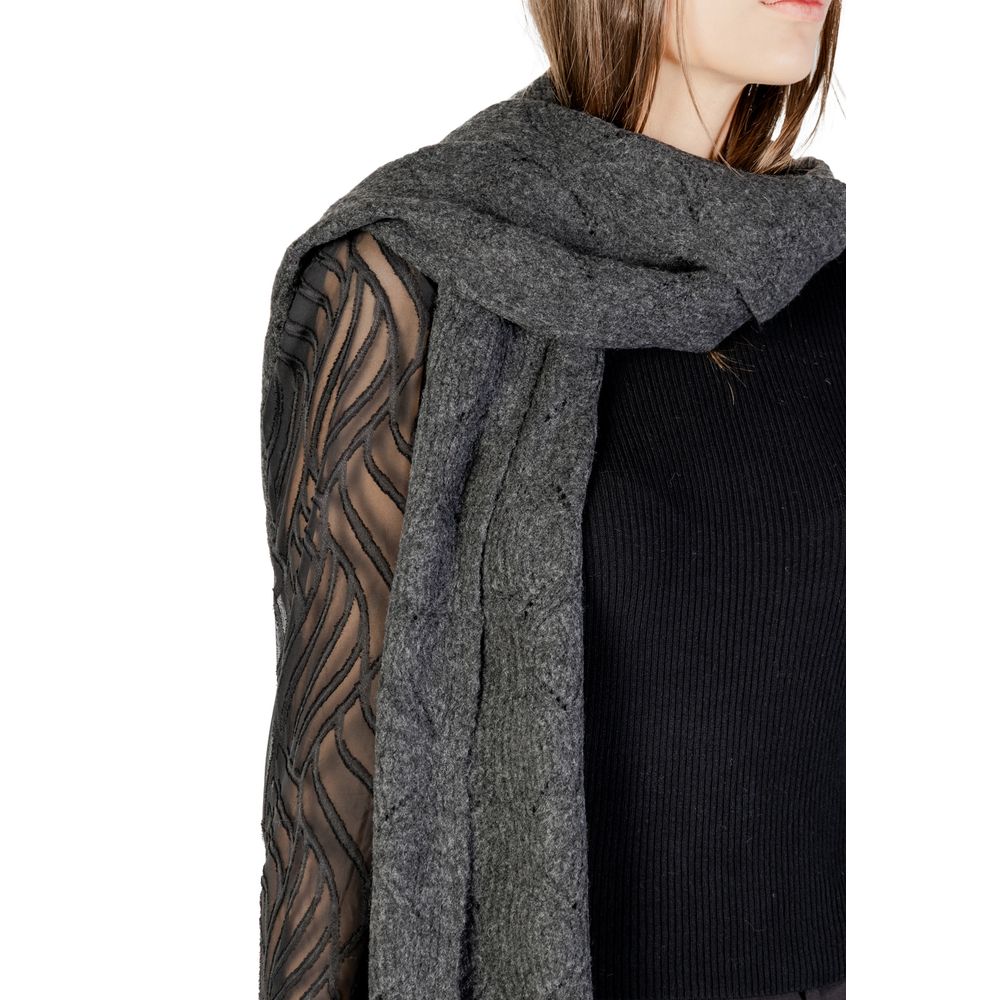 Only Gray Recycled Polyester Scarf Only