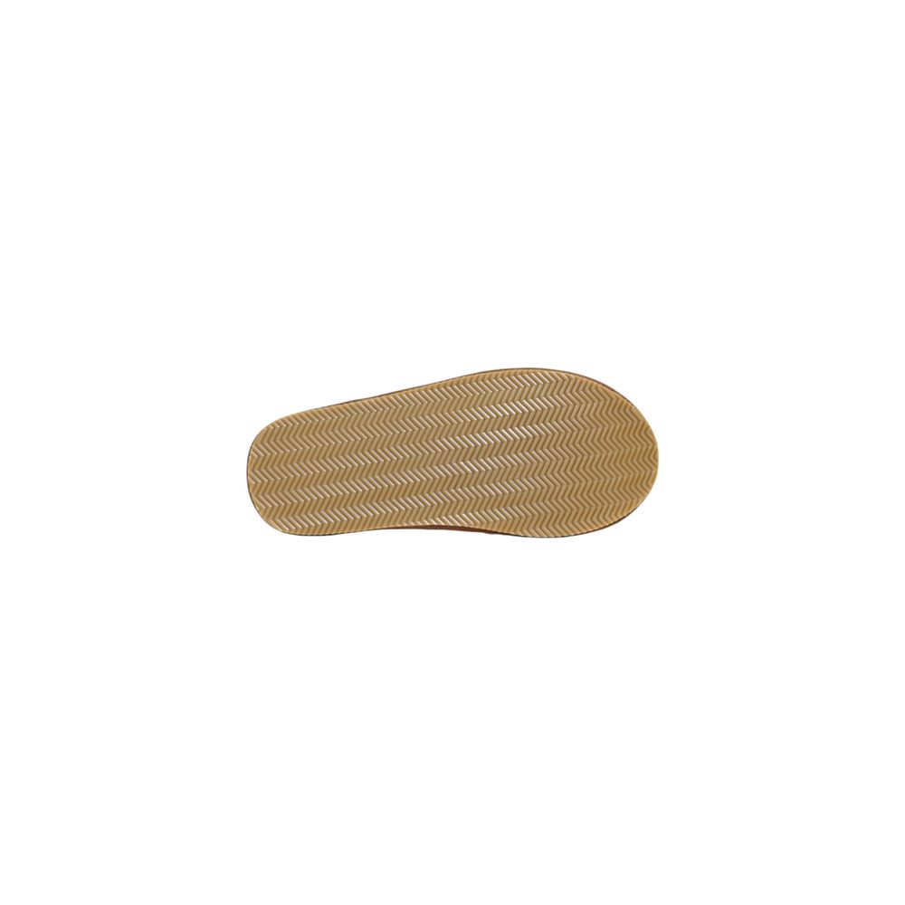 Ralph Lauren Brown Textile Slippers Ralph Lauren