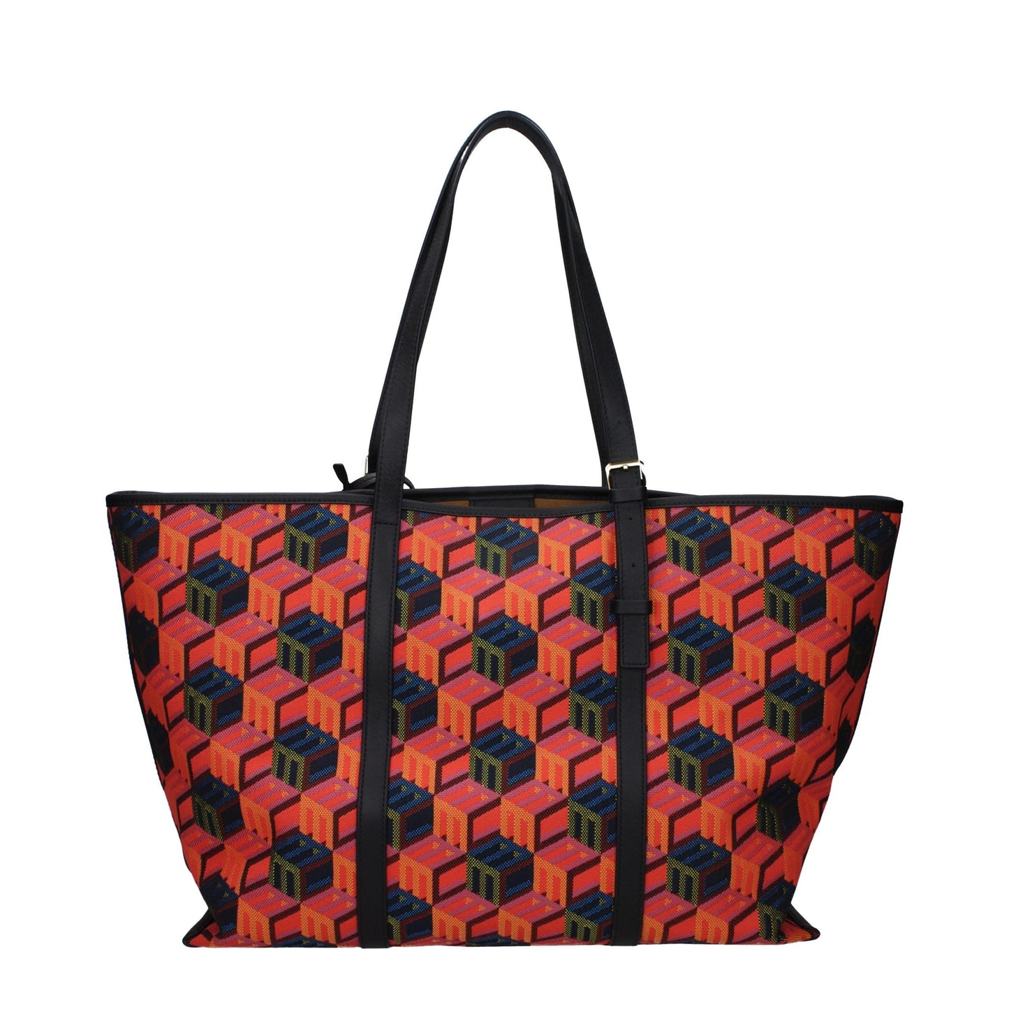 MCM Multicolor Fabric Shoulder Bag MCM
