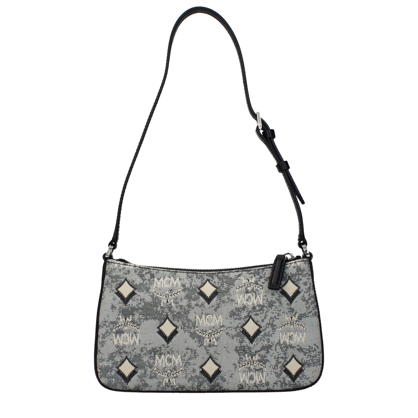 MCM Gray Fabric Crossbody Bag MCM