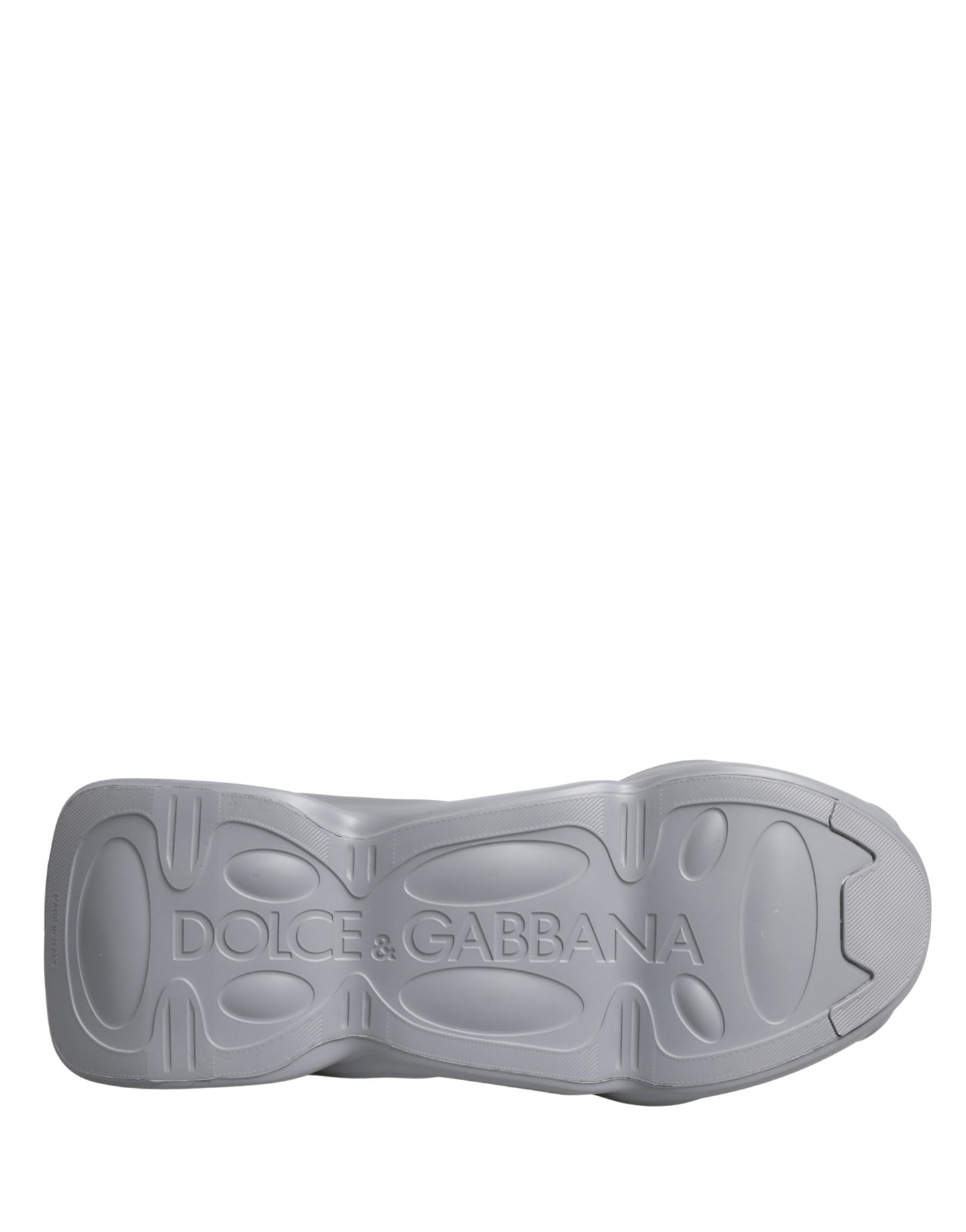 Dolce & Gabbana Gray Slip On Wave Low Top Sneakers Dolce & Gabbana