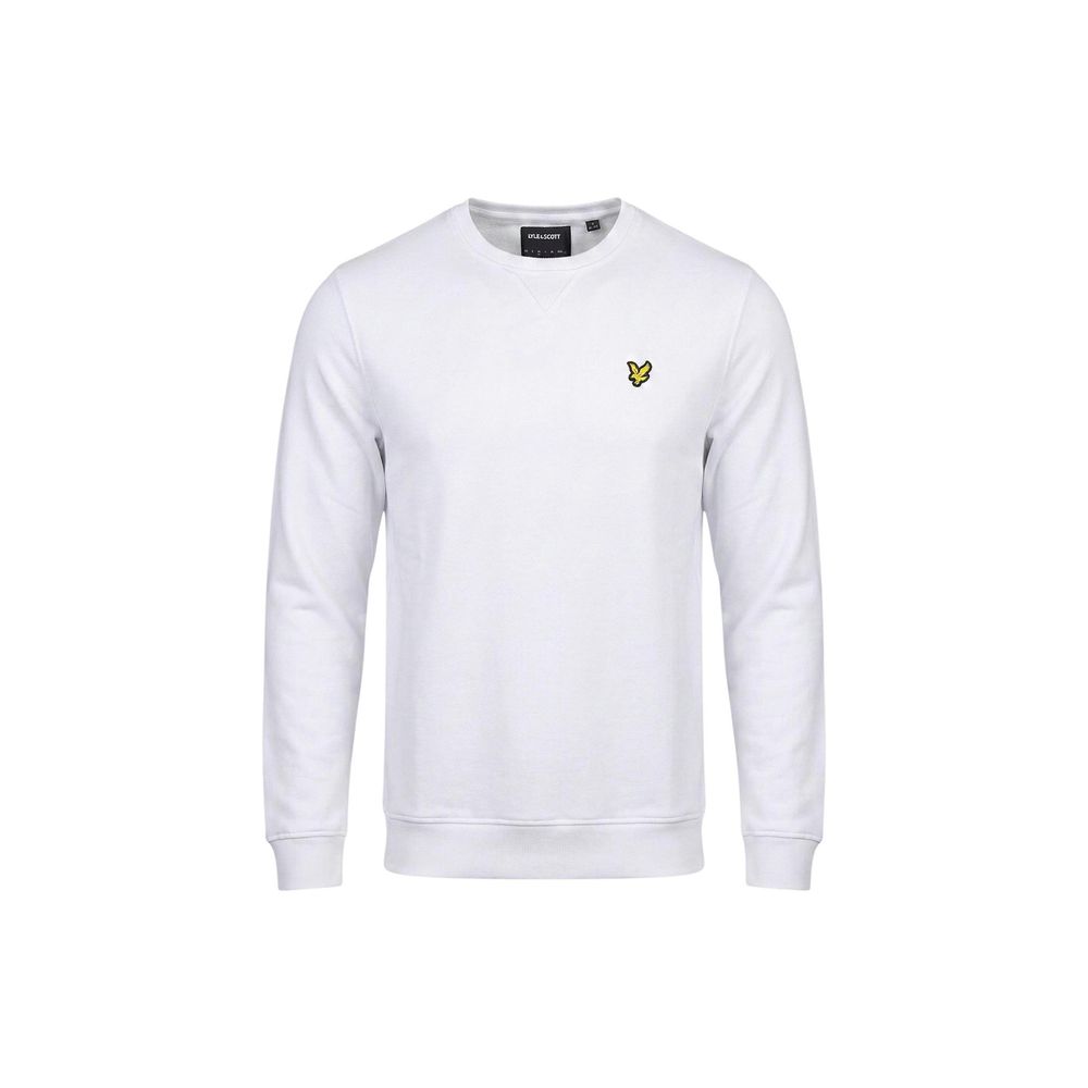 Lyle & Scott White Cotton Sweatshirt Lyle & Scott